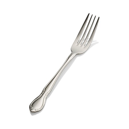 Bon Chef Queen Anne, Dinner Fork, Euro, Mirror Finish, 18/10, 8.55" , set of 12 S1806